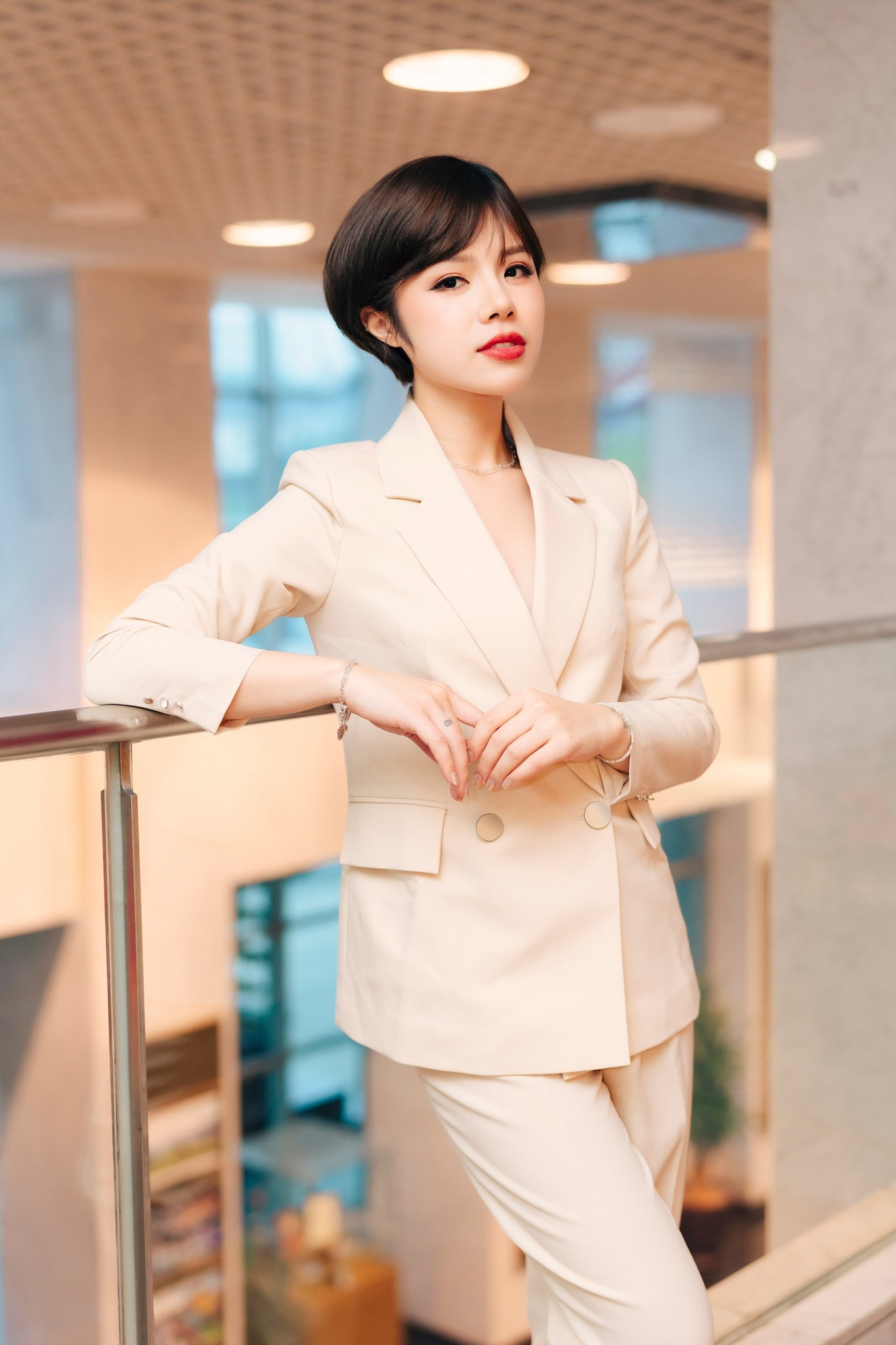 Đồ bộ vest nữ trung niên U50, u60 đẹp nhất, sang trọng nhất 2020 | Lady Shop
