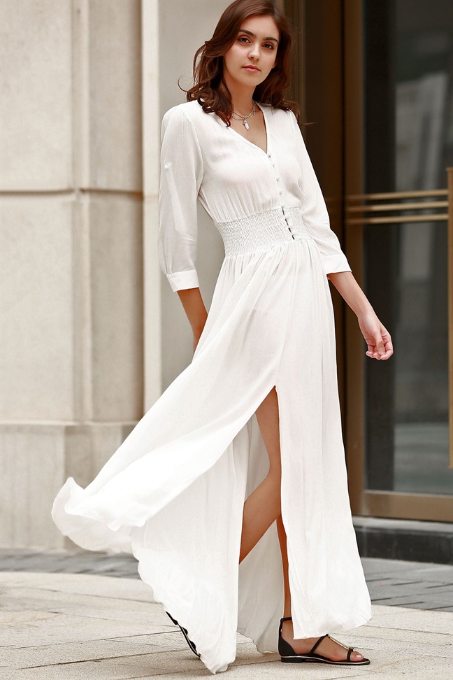 Các Kiểu Đầm Vải Linen Đẹp Ideas, Mẫu Áo Đầm Linen Đẹp Giá Tốt T01 ...