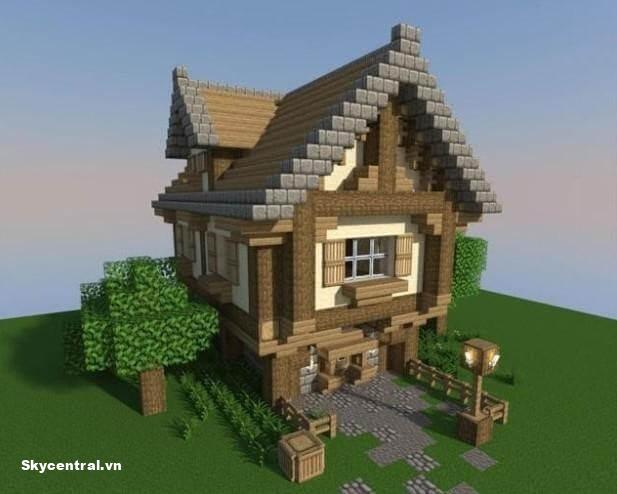 Các mẫu nhà trong minecraft, những mẫu nhà, biệt thự đẹp trong ...
