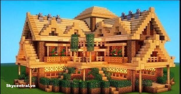 Các Mẫu Nhà Trong Minecraft, Những Mẫu Nhà, Biệt Thự Đẹp Trong Minecraft