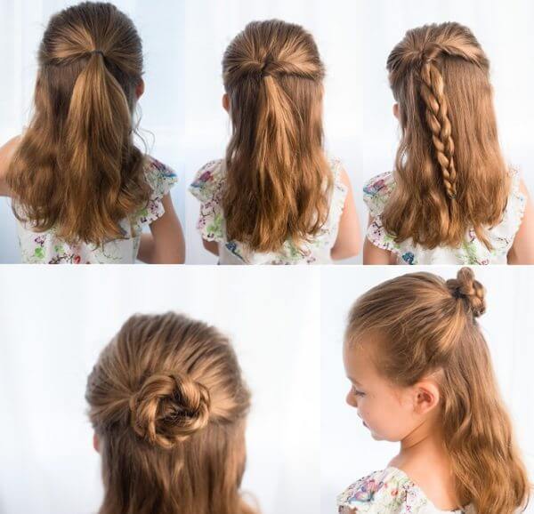 Top 10+ cách cột tóc cho bé gái đi học, đi chơi đáng yêu