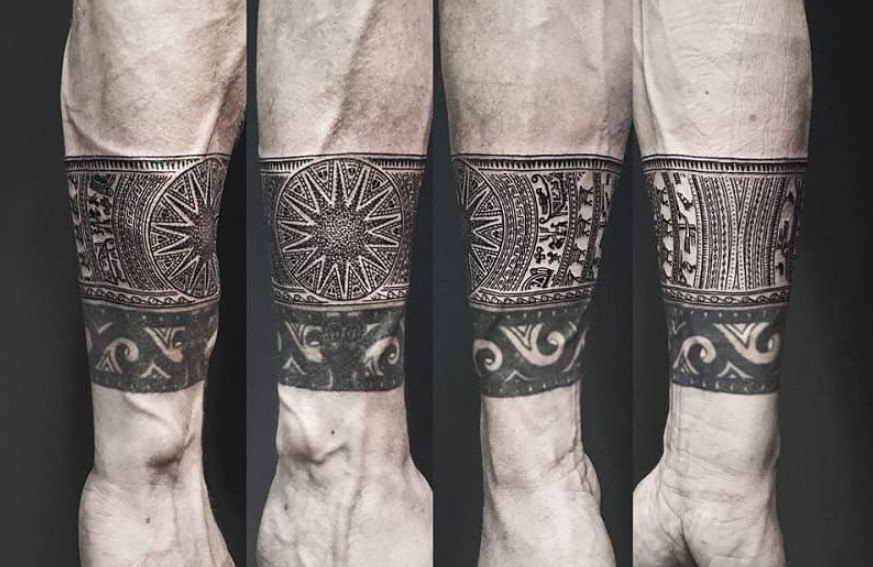 Tổng hợp 555 Hình xăm maori bắp tay xăm trống đồng đẹp