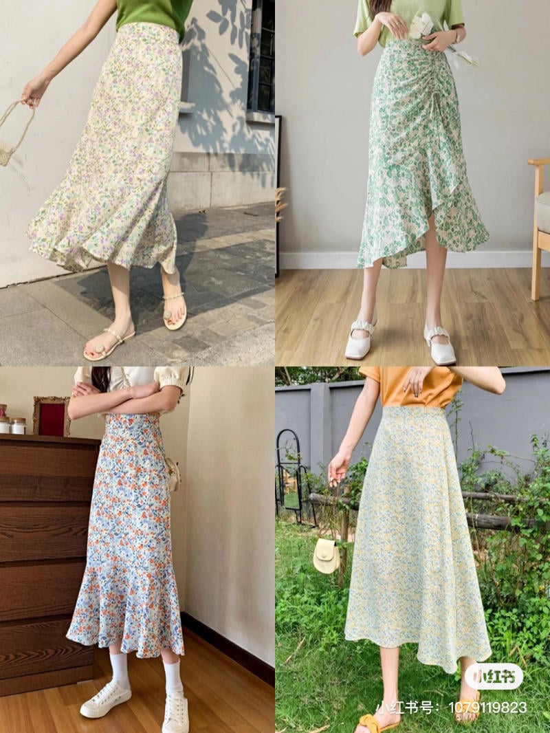 Mùa hè dịu dàng với váy hoa vintage  BlogAnChoi