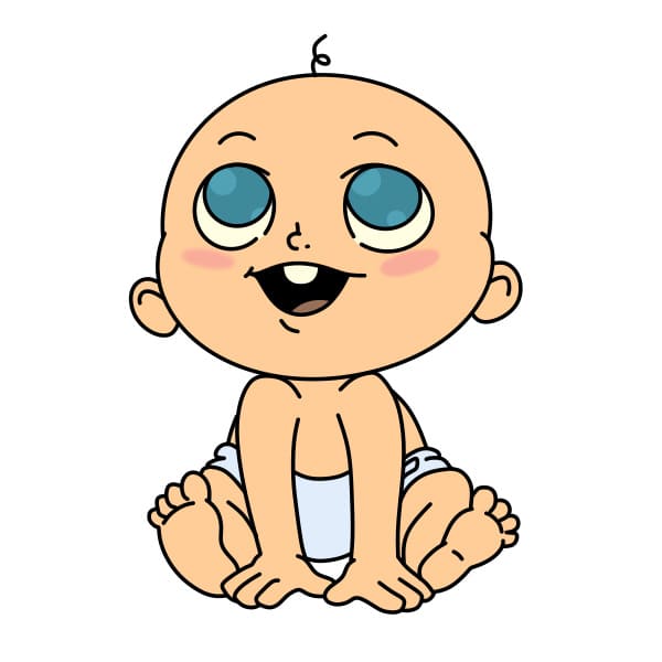 Hình ảnh hình nền em bé hoạt hình anime dễ thương  VFOVN